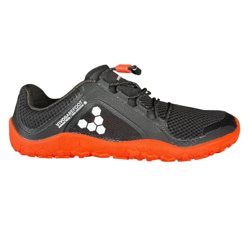 Vivo Batefoot Women’s Primus Trail Knit FG Black Trail Running Sneaker Size US 6